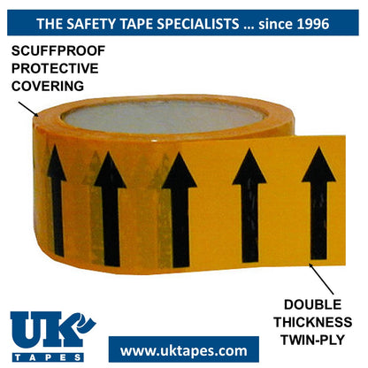 Directional Arrow Pipe Marking Tape