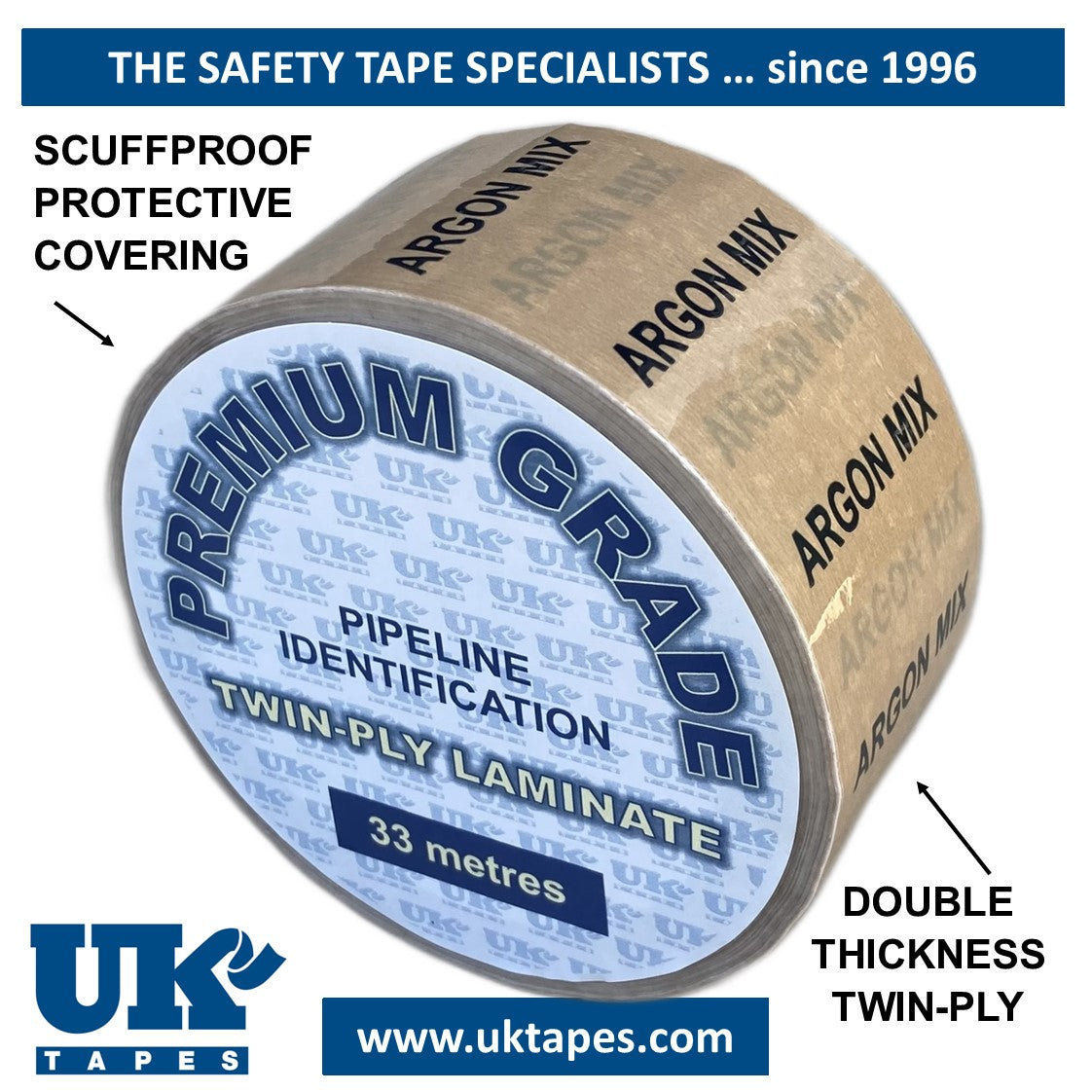 Printed Pipe Marking Tape