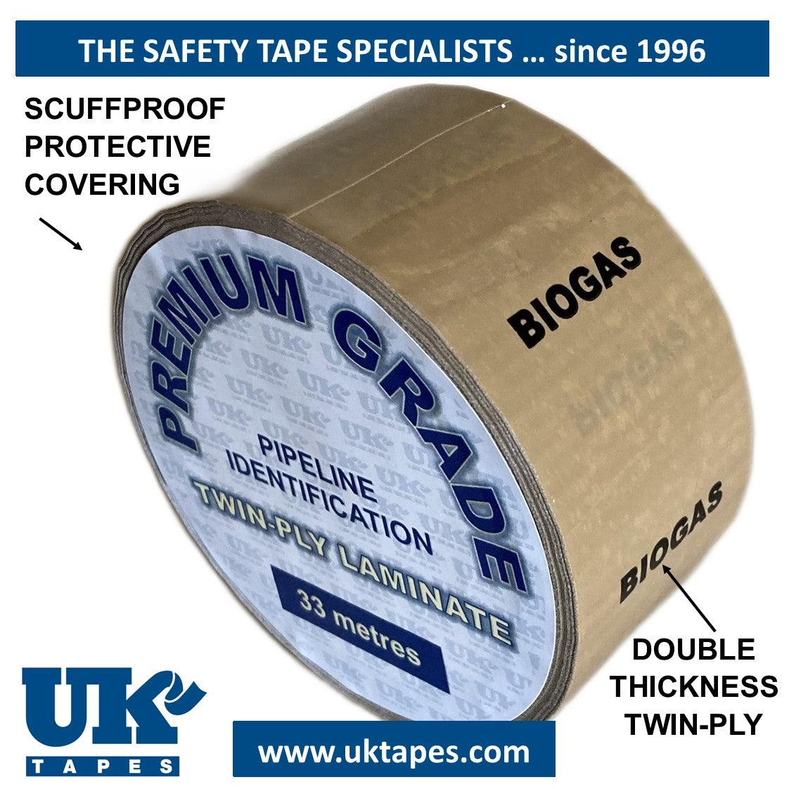 Printed Pipe Marking Tape