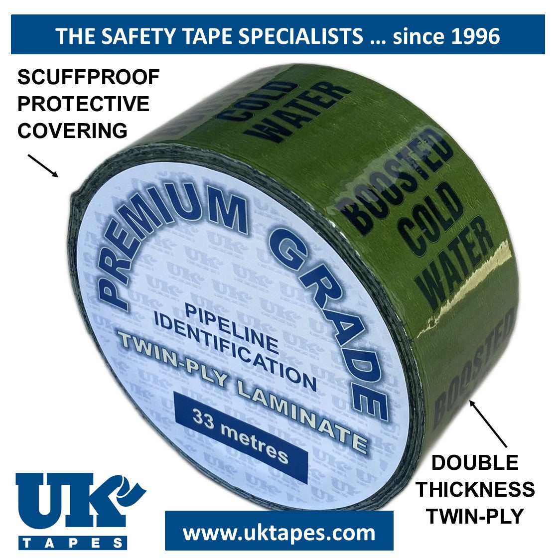 Printed Pipe Marking Tape