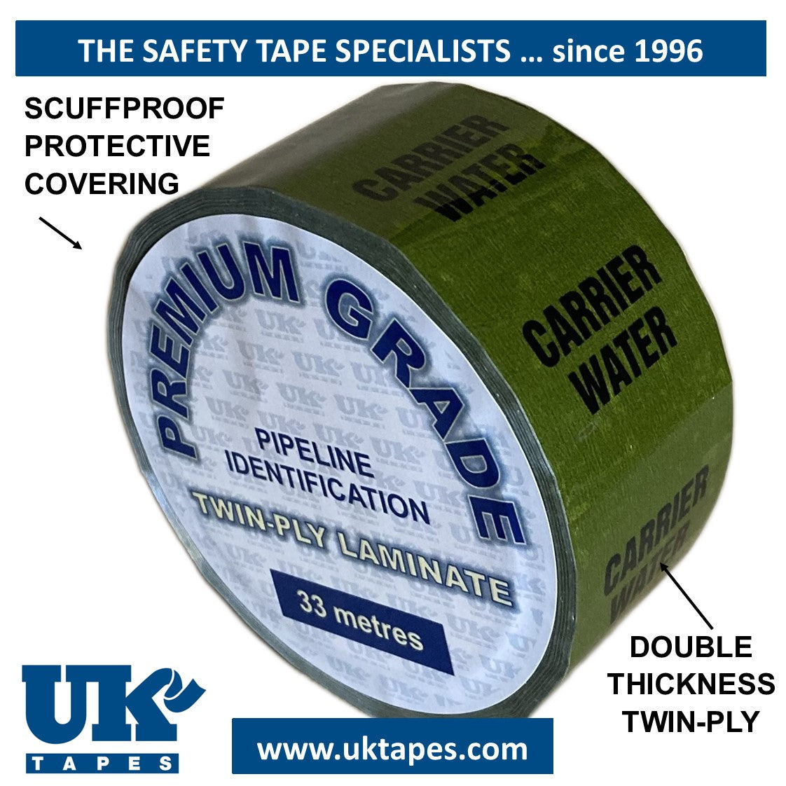 Printed Pipe Marking Tape
