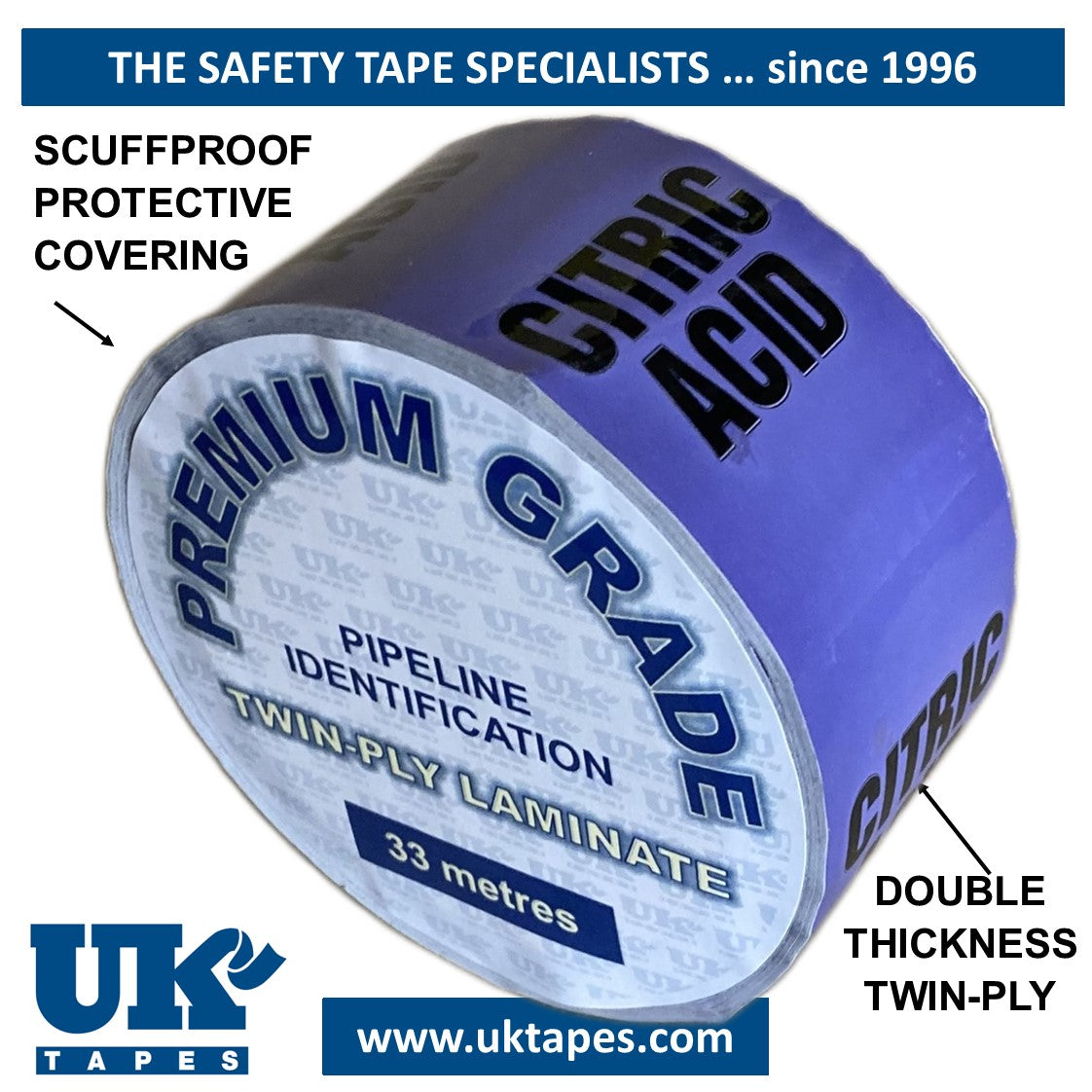 Printed Pipe Marking Tape