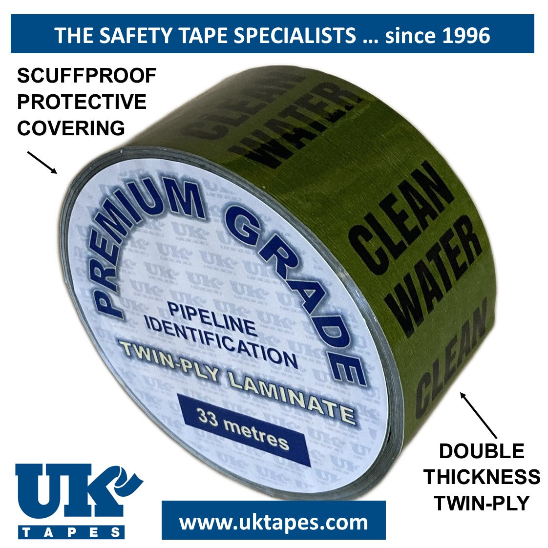 Printed Pipe Marking Tape