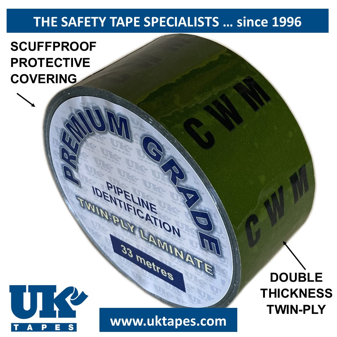 Printed Pipe Marking Tape