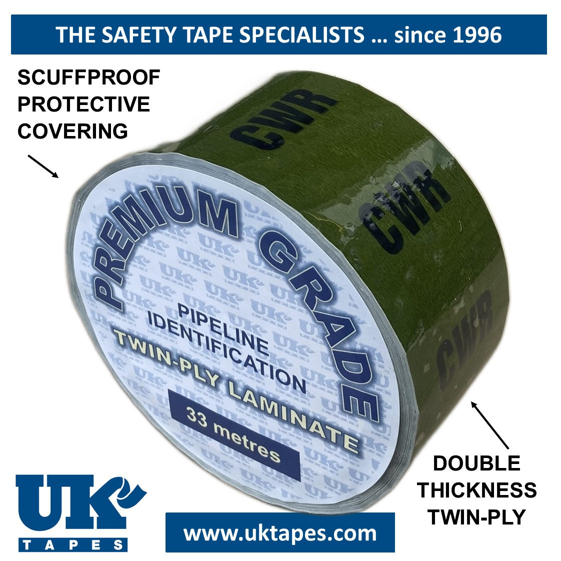 Printed Pipe Marking Tape
