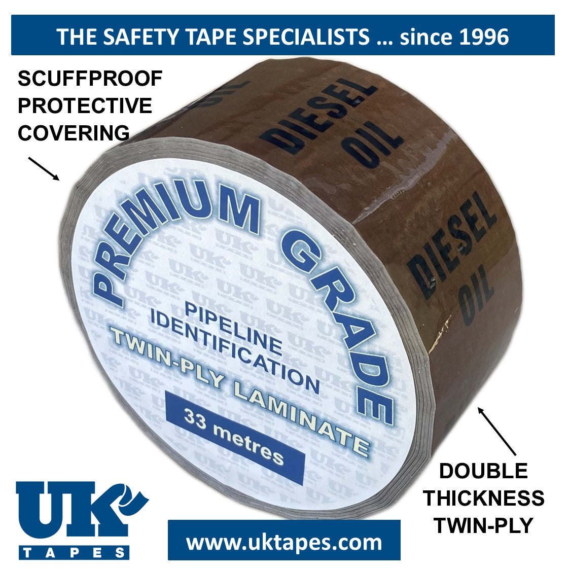 Printed Pipe Marking Tape