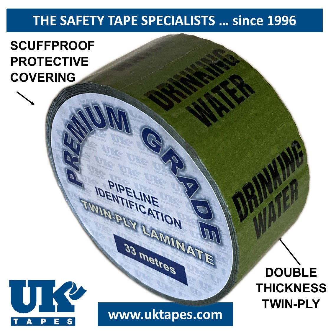 Printed Pipe Marking Tape