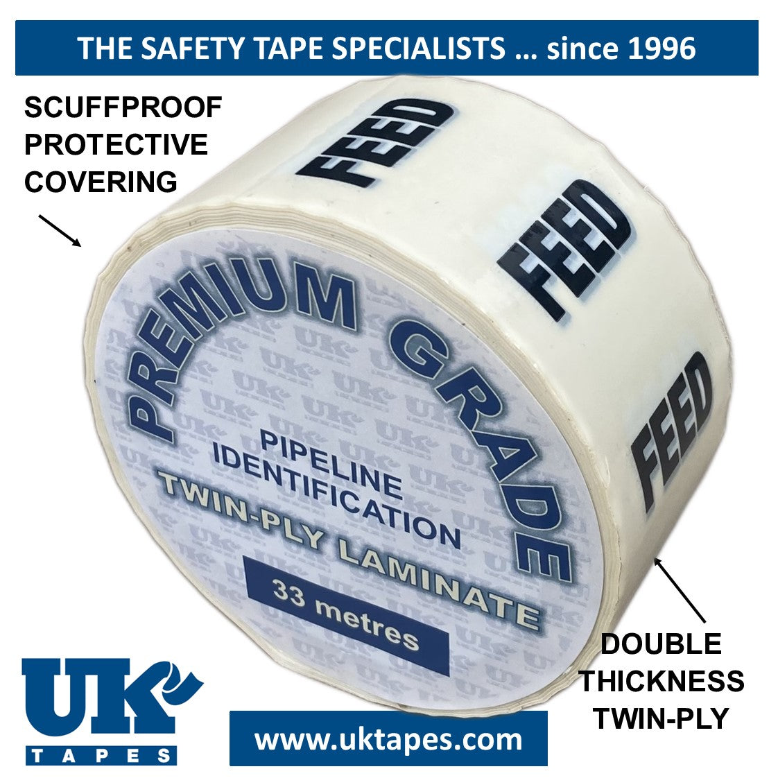 Printed Pipe Marking Tape