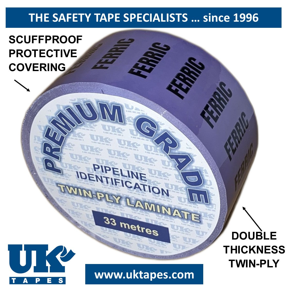 Printed Pipe Marking Tape