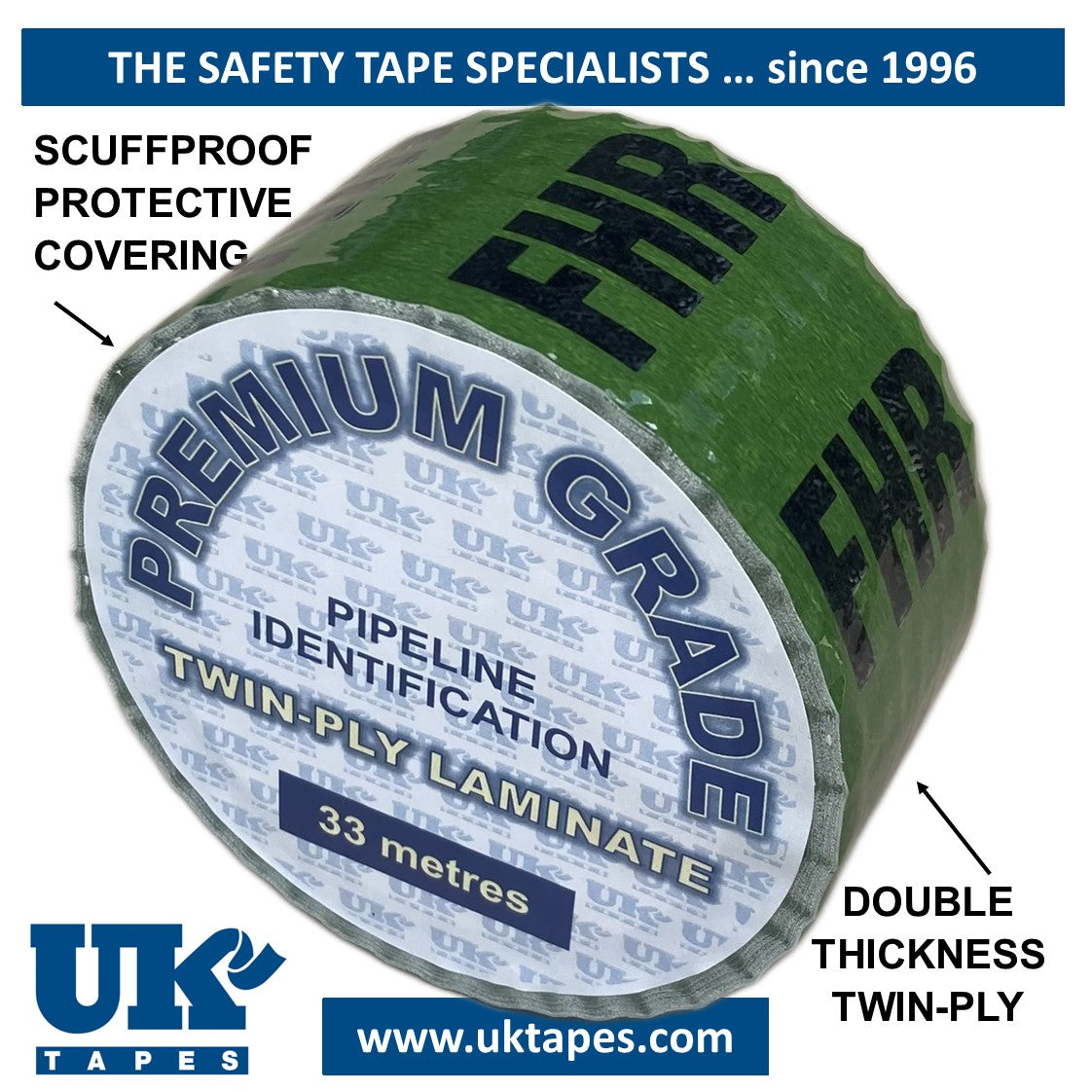 Printed Pipe Marking Tape
