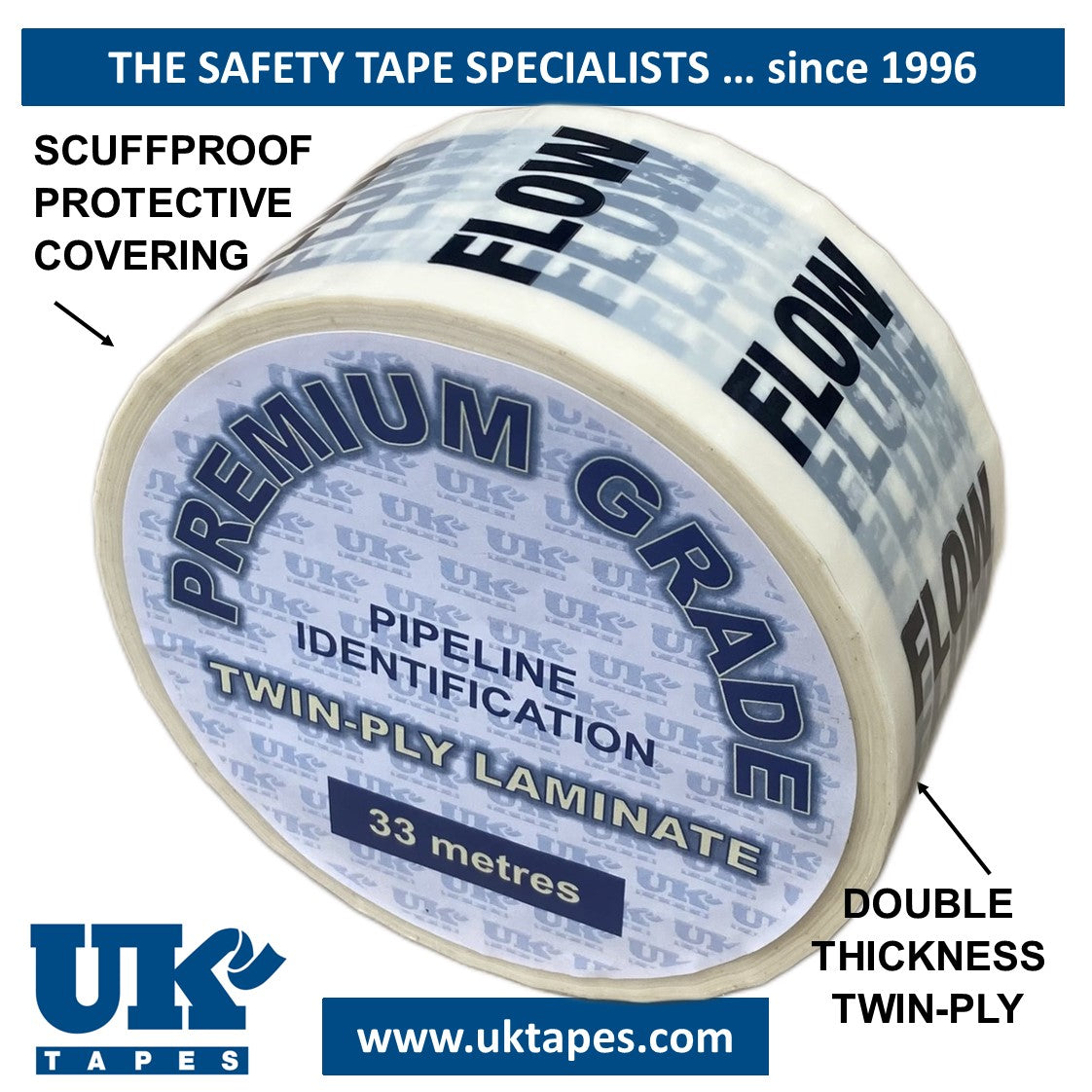 Printed Pipe Marking Tape
