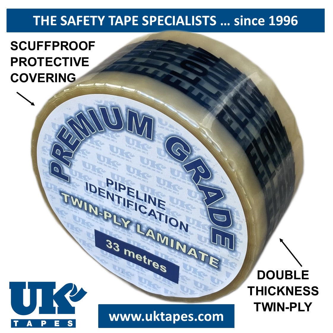 Printed Pipe Marking Tape