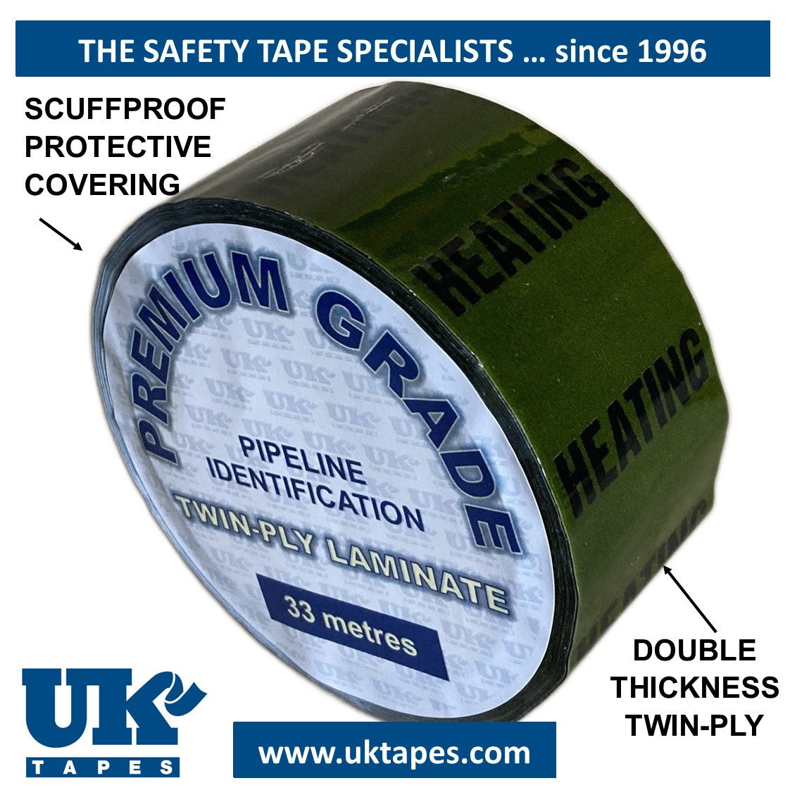 Printed Pipe Marking Tape