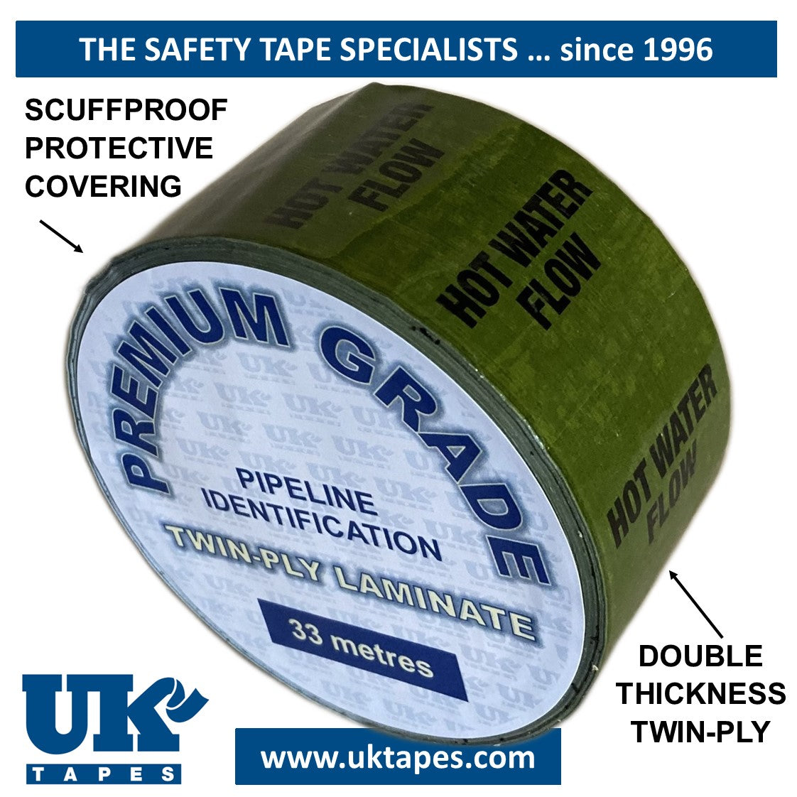 Printed Pipe Marking Tape