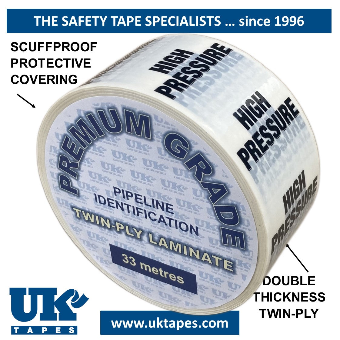 Printed Pipe Marking Tape