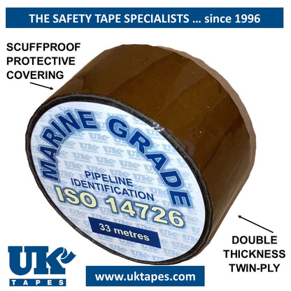 Marine Grade Pipe Marking Tape to ISO 14726