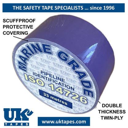 Marine Grade Pipe Marking Tape to ISO 14726