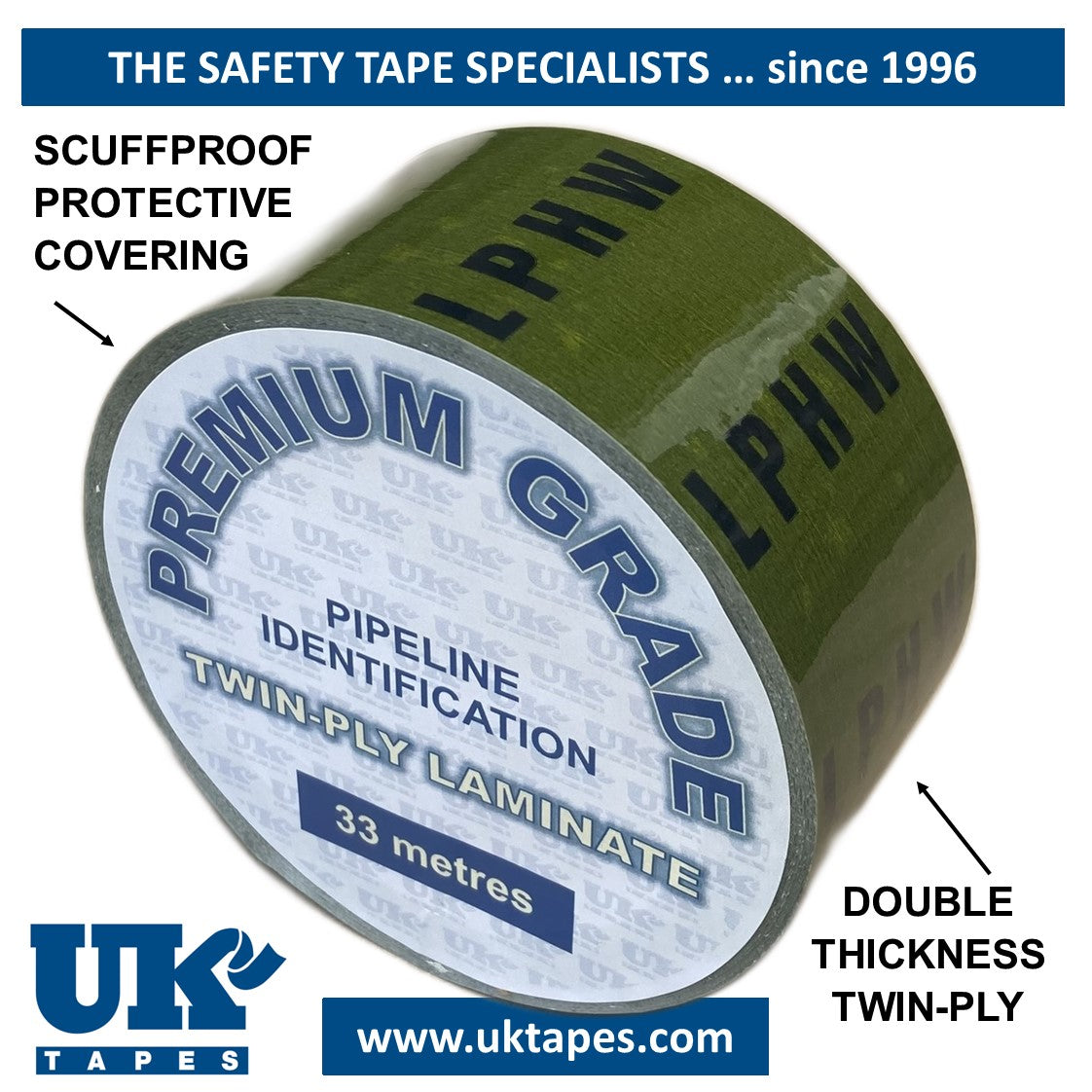 Printed Pipe Marking Tape