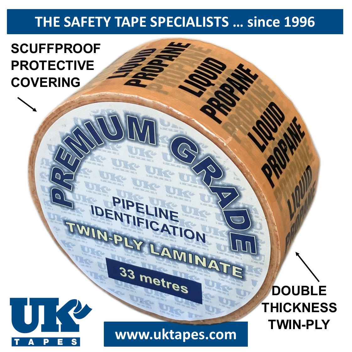 Printed Pipe Marking Tape