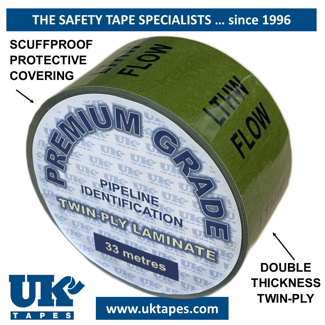 Printed Pipe Marking Tape