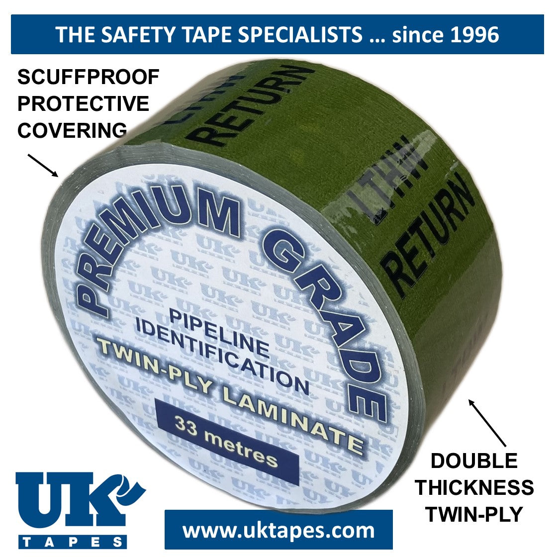 Printed Pipe Marking Tape