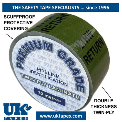 Printed Pipe Marking Tape
