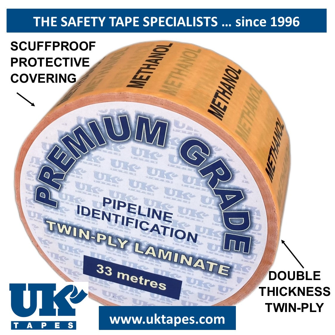 Printed Pipe Marking Tape