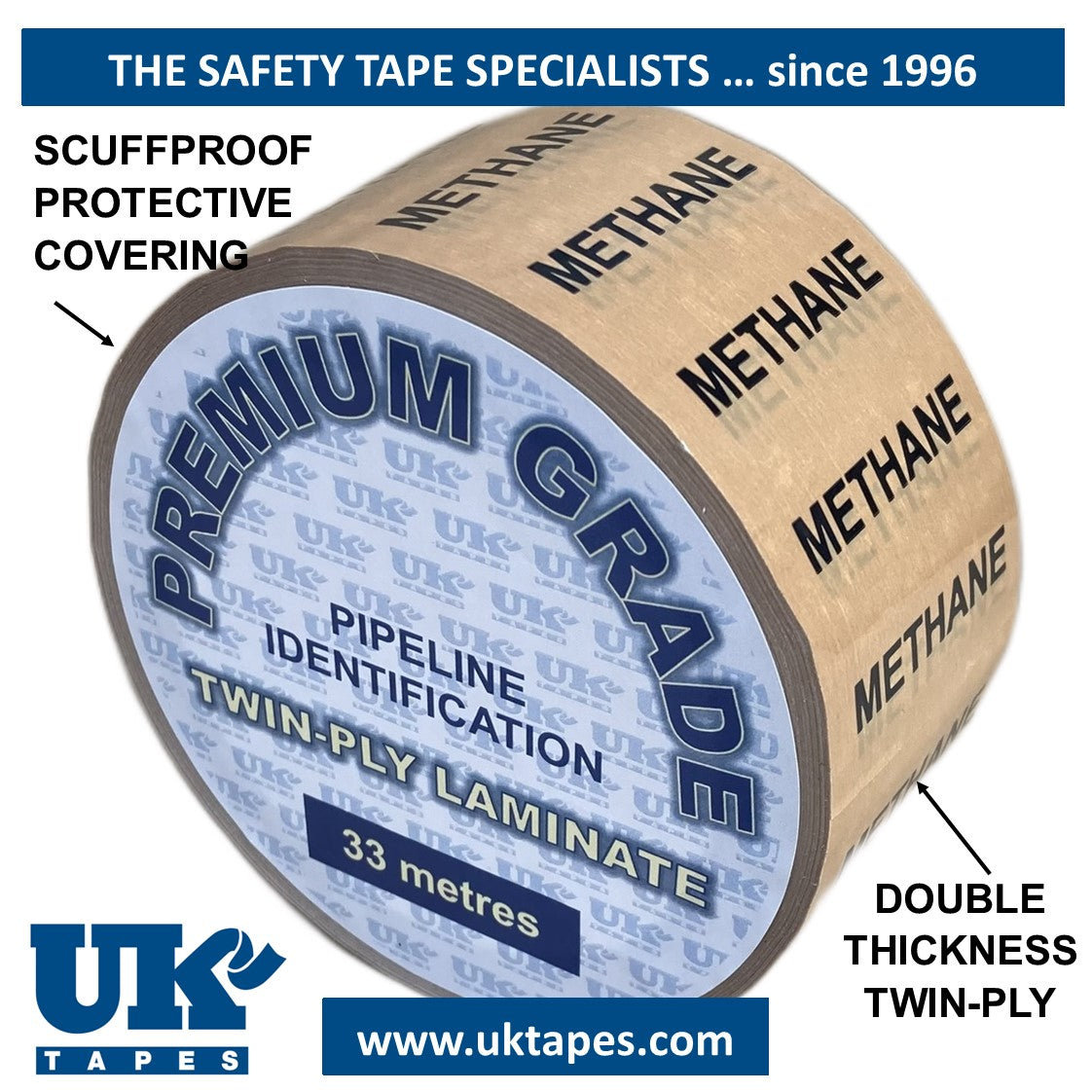 Printed Pipe Marking Tape