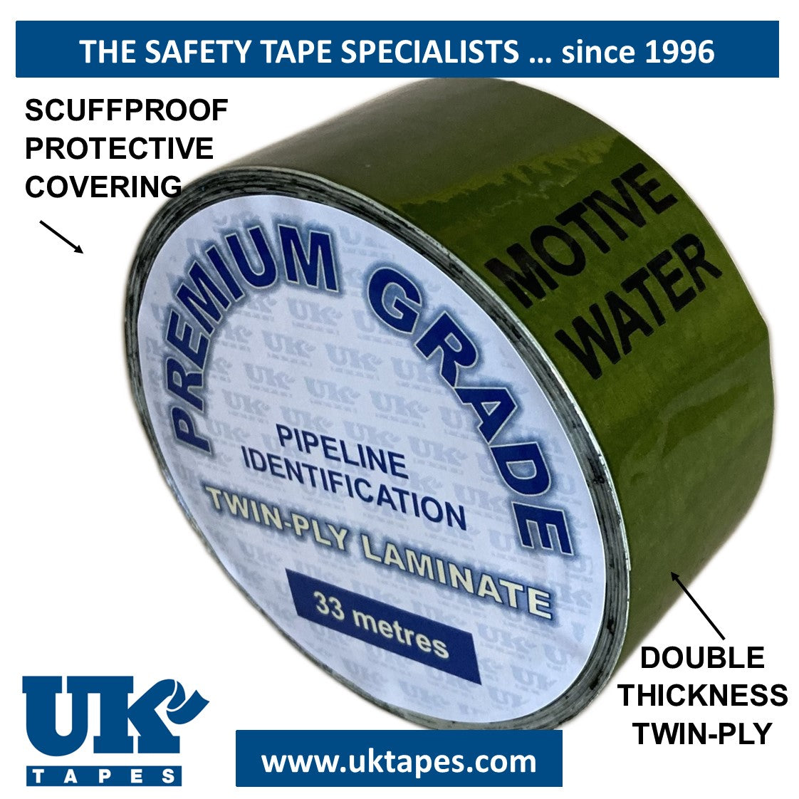 Printed Pipe Marking Tape