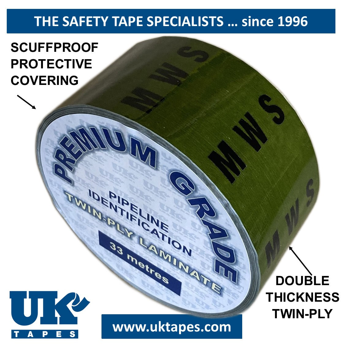 Printed Pipe Marking Tape