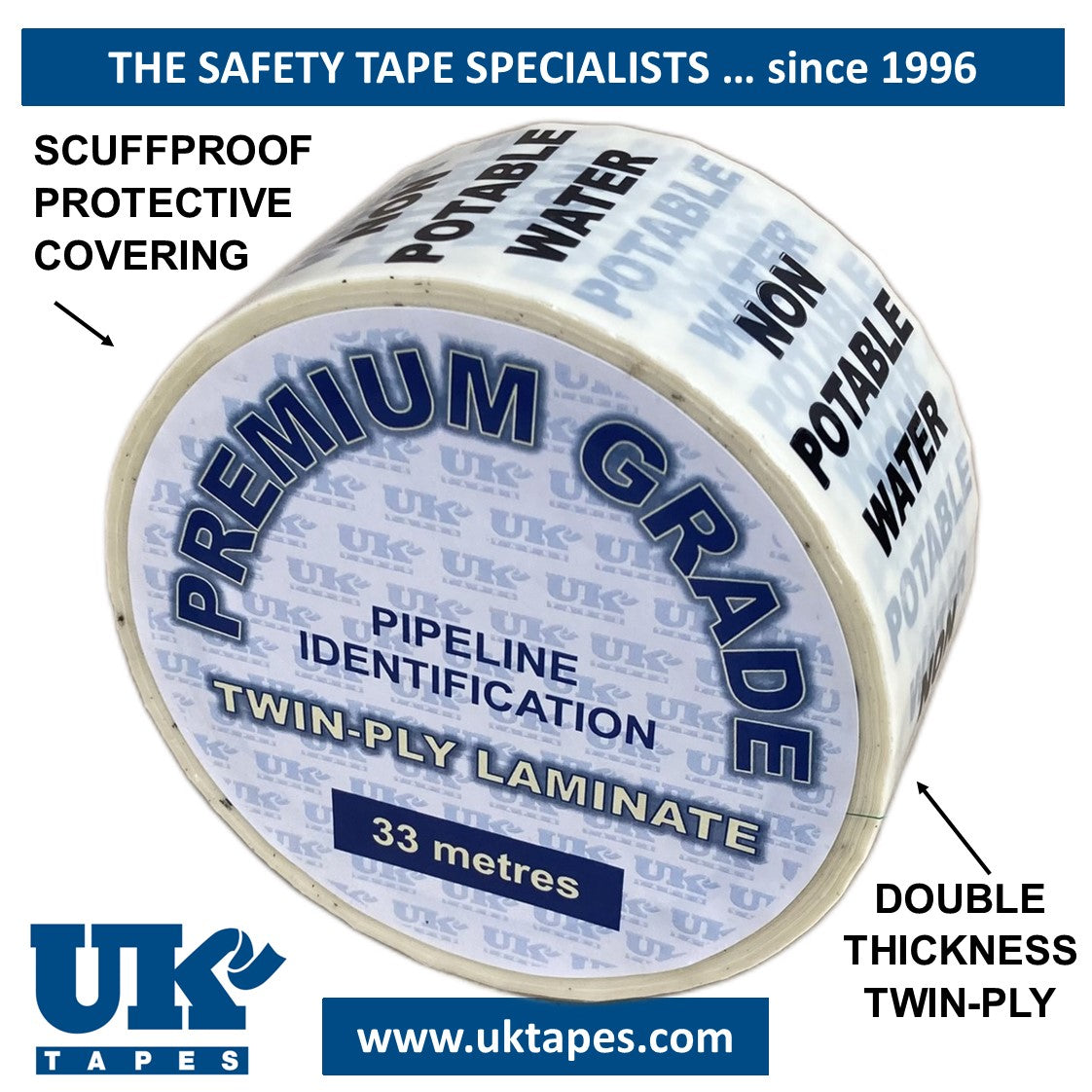 Printed Pipe Marking Tape