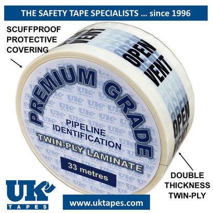 Printed Pipe Marking Tape