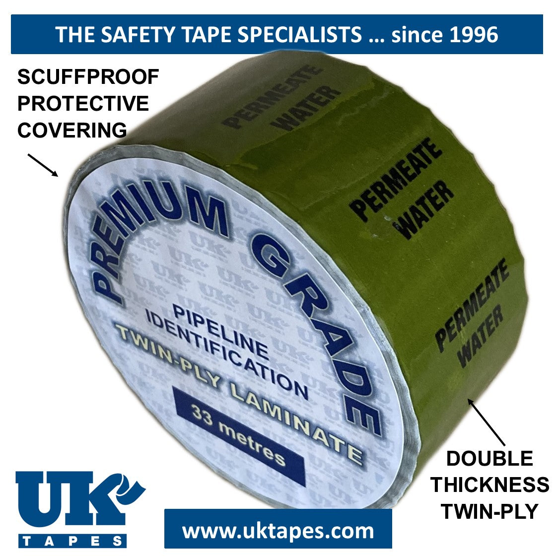 Printed Pipe Marking Tape
