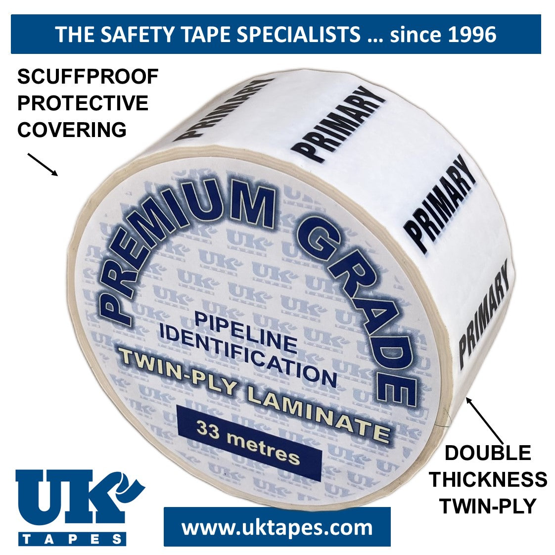 Printed Pipe Marking Tape