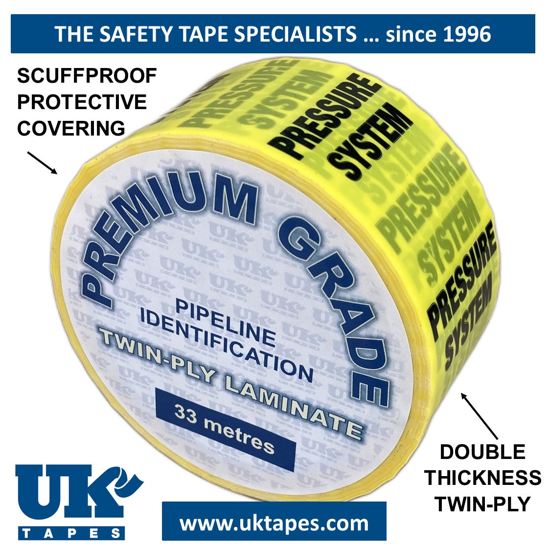 Printed Pipe Marking Tape