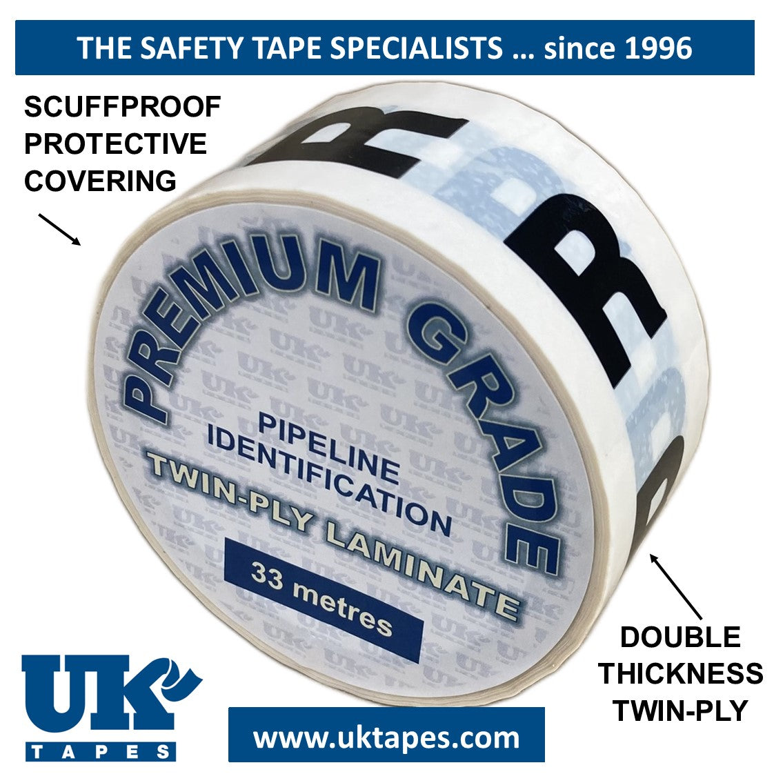 Printed Pipe Marking Tape