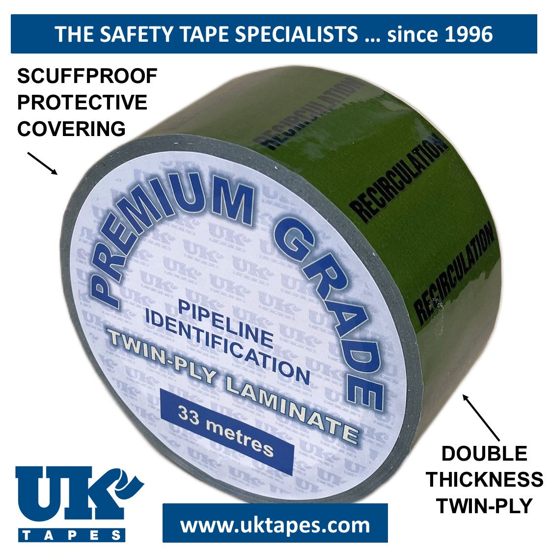 Printed Pipe Marking Tape