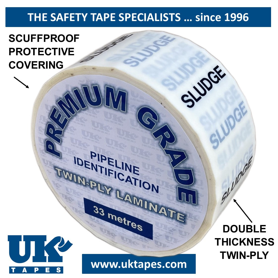 Printed Pipe Marking Tape