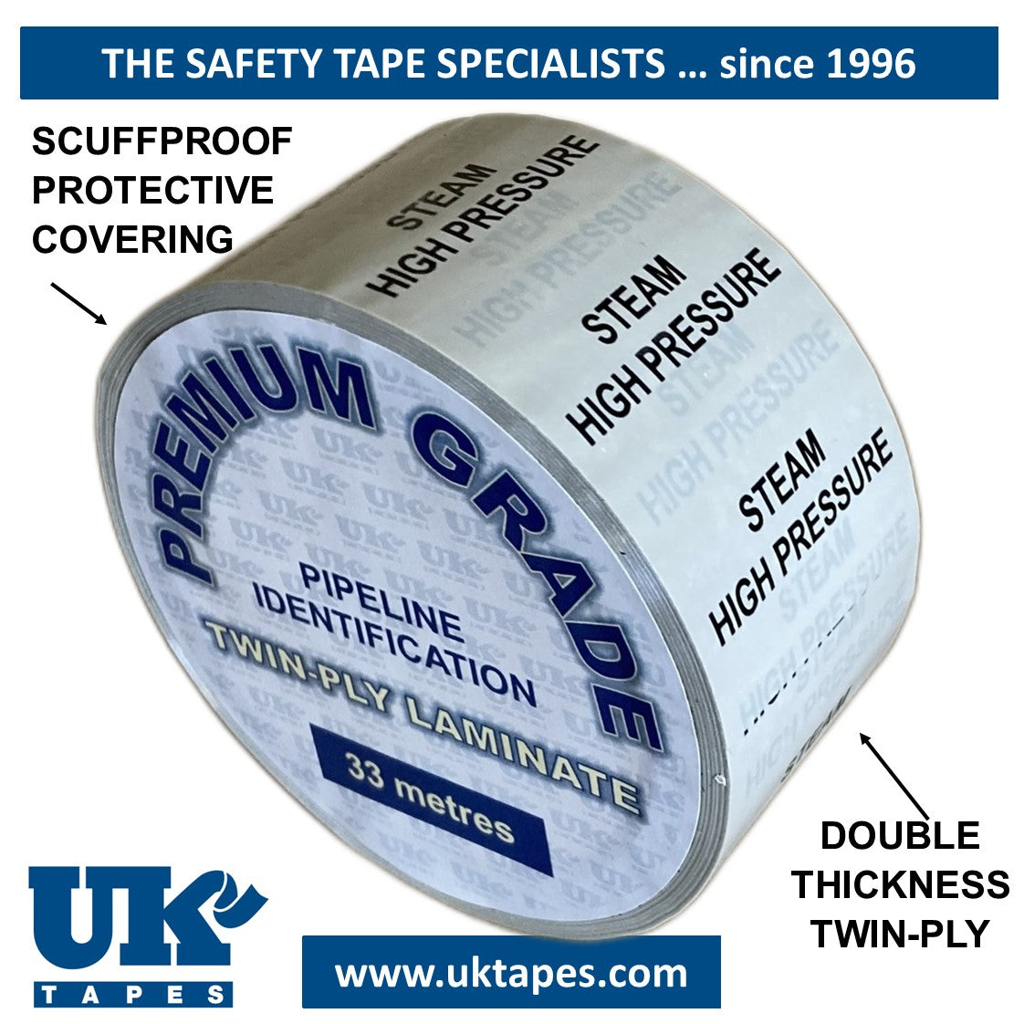 Printed Pipe Marking Tape