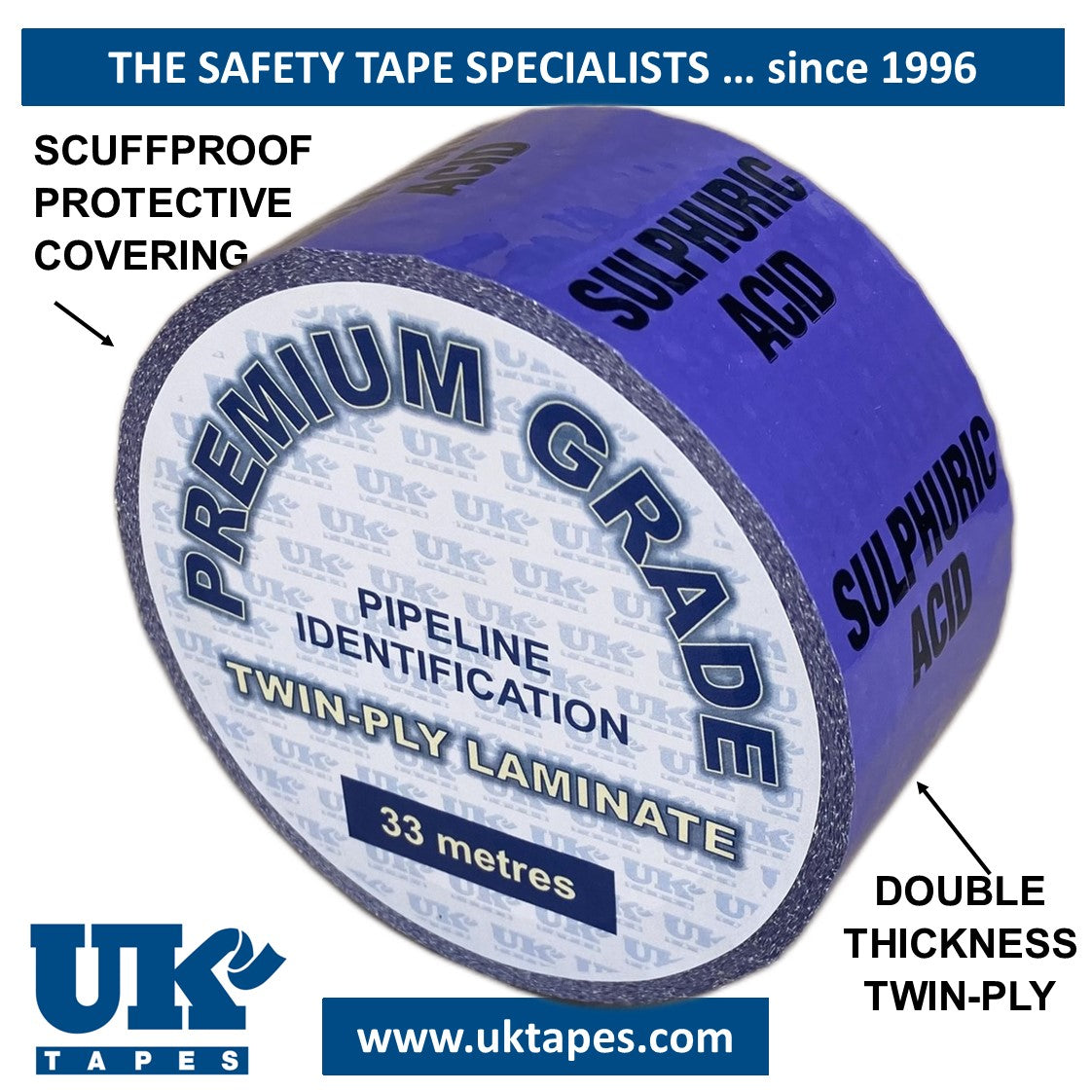 Printed Pipe Marking Tape