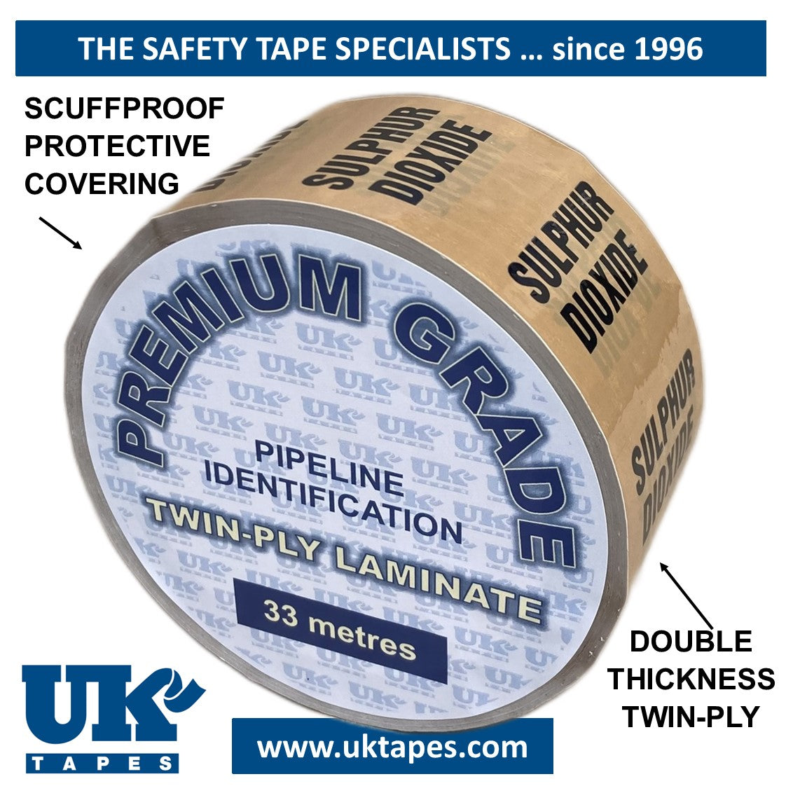 Printed Pipe Marking Tape
