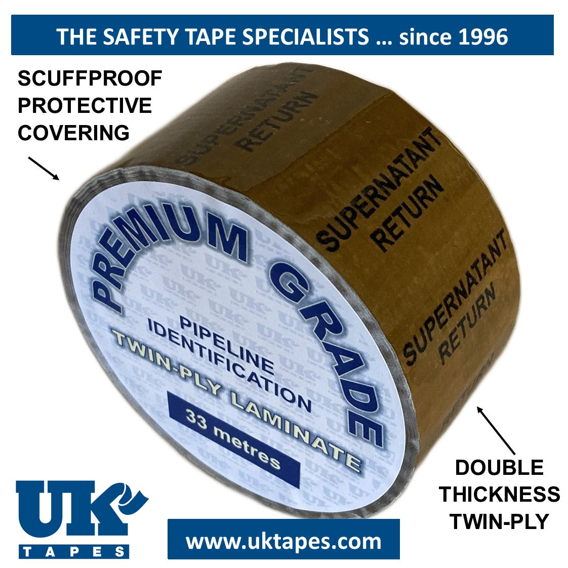 Printed Pipe Marking Tape