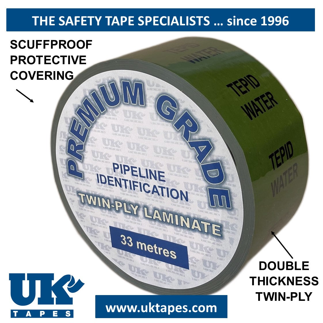 Printed Pipe Marking Tape