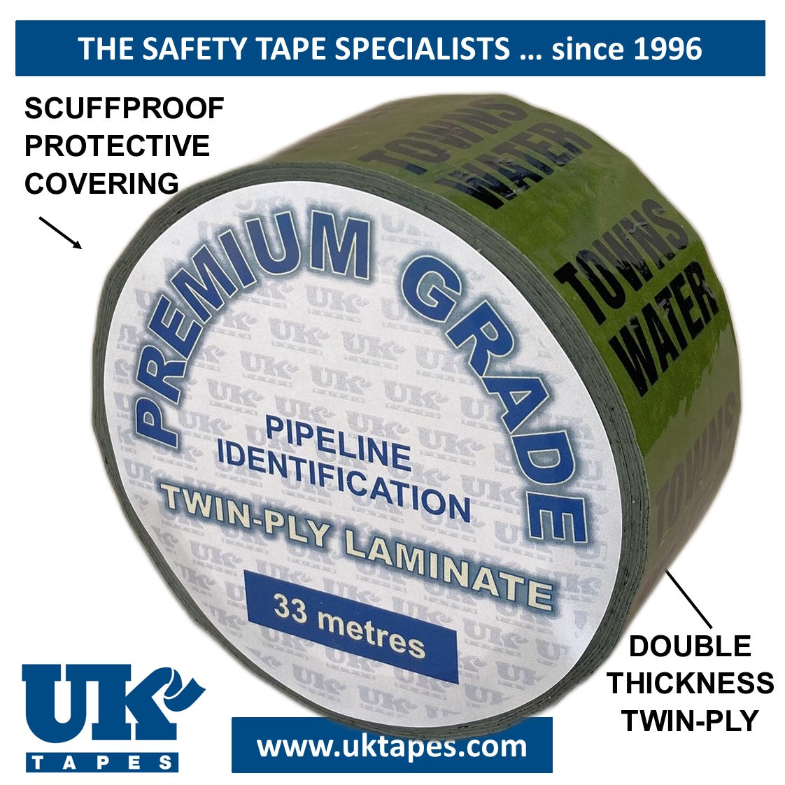 Printed Pipe Marking Tape