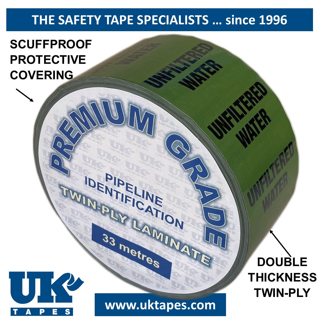 Printed Pipe Marking Tape