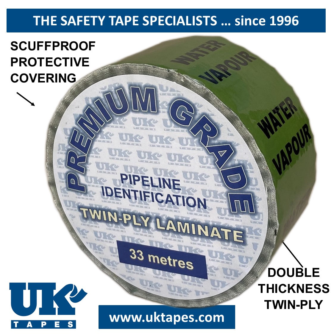 Printed Pipe Marking Tape