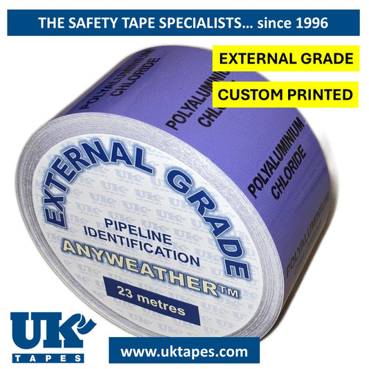 ANYWEATHER Pipe Marking Tape (Custom Printed)
