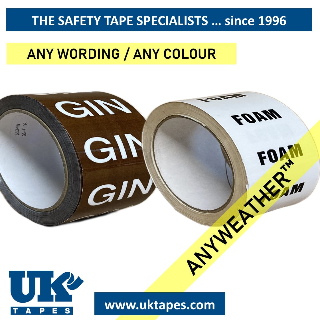 ANYWEATHER Pipe Marking Tape
