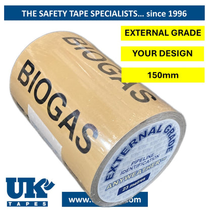 ANYWEATHER Pipe Marking Tape (Custom Printed)