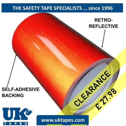 Coloured Reflective Marking Tape